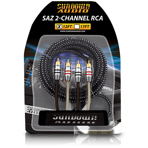 SAZ2-12FT SAZ 2-Channel RCA Interconnects
