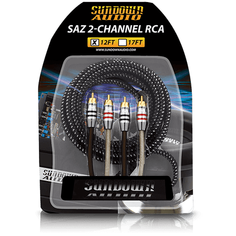 SAZ2-12FT SAZ 2-Channel RCA Interconnects