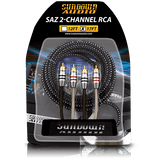 SAZ2-17FT SAZ 2-Channel RCA Interconnects