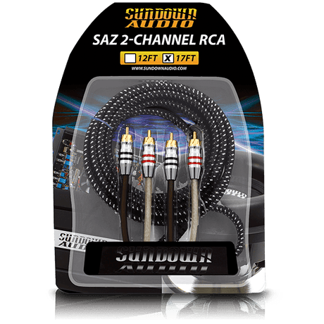 SAZ2-17FT SAZ 2-Channel RCA Interconnects
