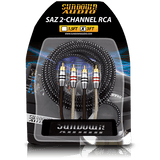 SAZ2-3FT SAZ 2-Channel RCA Interconnects