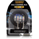 SAZ2-6FT SAZ 2-Channel RCA Interconnects