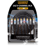 SAZ4-12FT SAZ 4-Channel RCA Interconnects