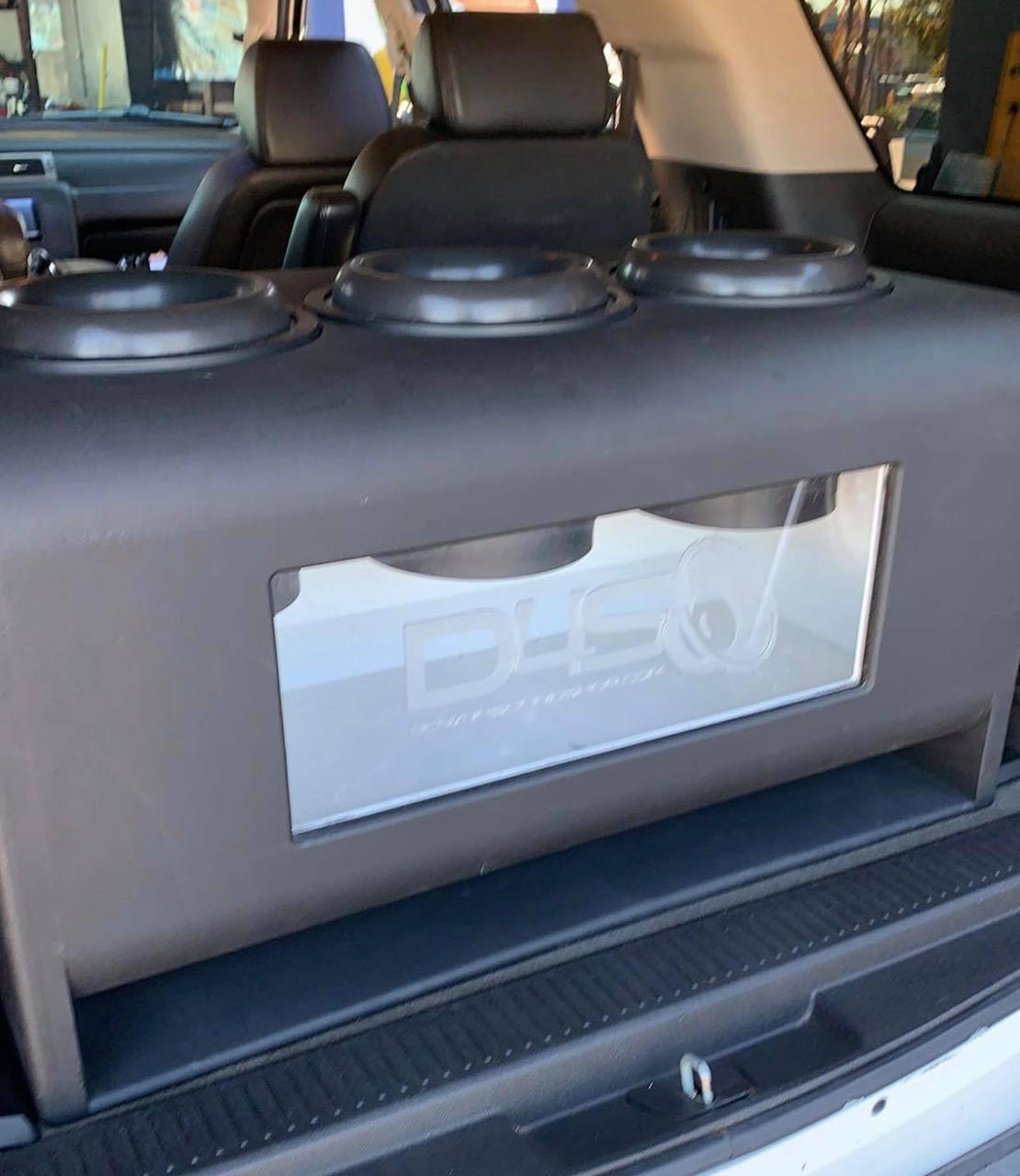 Triple 10" Custom Kerf Ported Subwoofer Box  (HAND MADE IN THE USA)