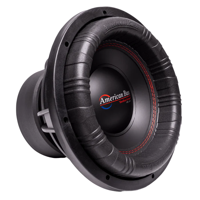 Car subwoofer with American Bass logo on a white background American Bass XFL 12" Subwoofer